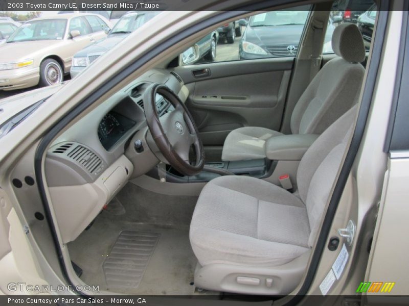 Desert Sand Mica / Taupe 2003 Toyota Camry LE