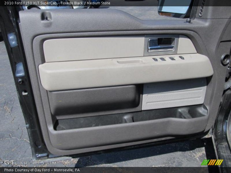 Tuxedo Black / Medium Stone 2010 Ford F150 XLT SuperCab
