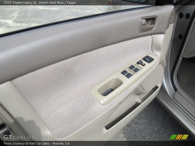 Desert Sand Mica / Taupe 2003 Toyota Camry LE
