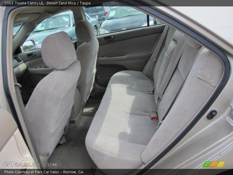 Desert Sand Mica / Taupe 2003 Toyota Camry LE