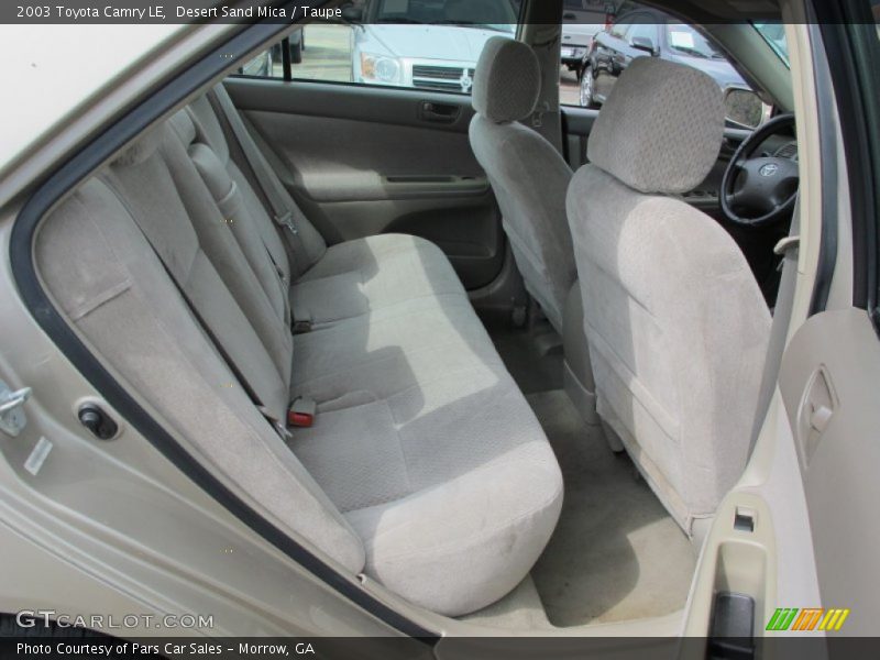 Desert Sand Mica / Taupe 2003 Toyota Camry LE