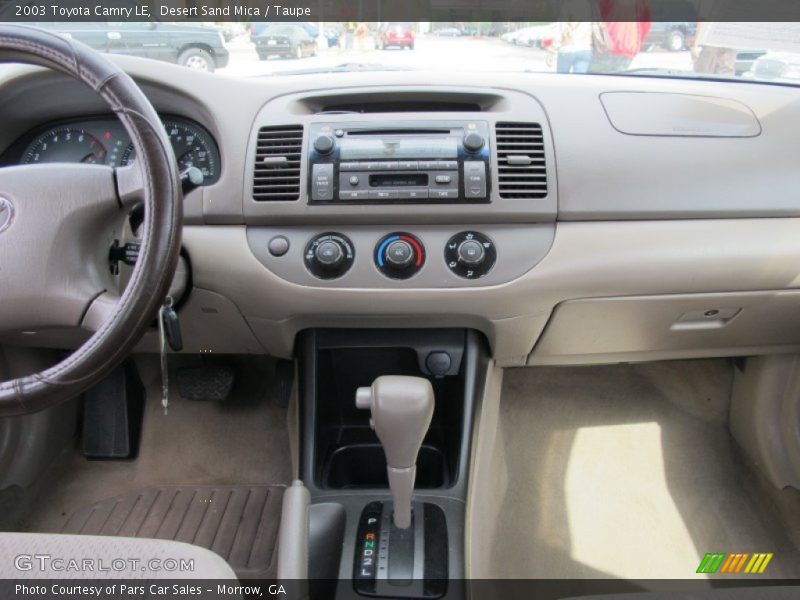 Desert Sand Mica / Taupe 2003 Toyota Camry LE
