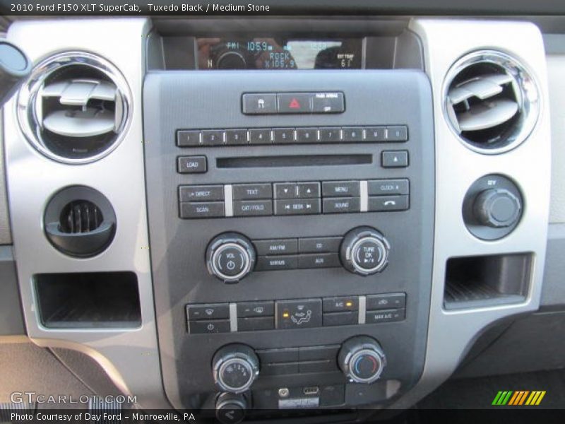 Tuxedo Black / Medium Stone 2010 Ford F150 XLT SuperCab