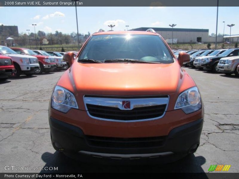 Sunburst Orange / Tan 2008 Saturn VUE XE