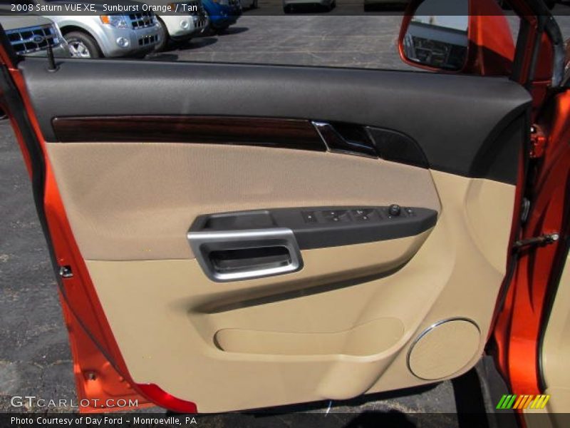 Sunburst Orange / Tan 2008 Saturn VUE XE