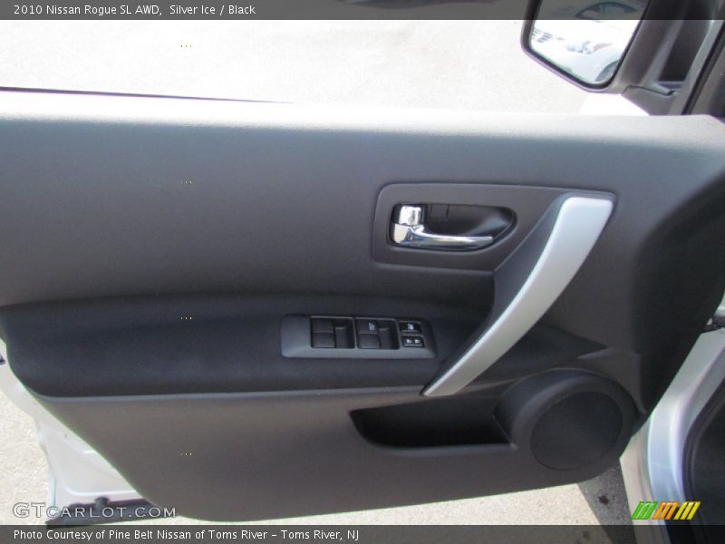Silver Ice / Black 2010 Nissan Rogue SL AWD
