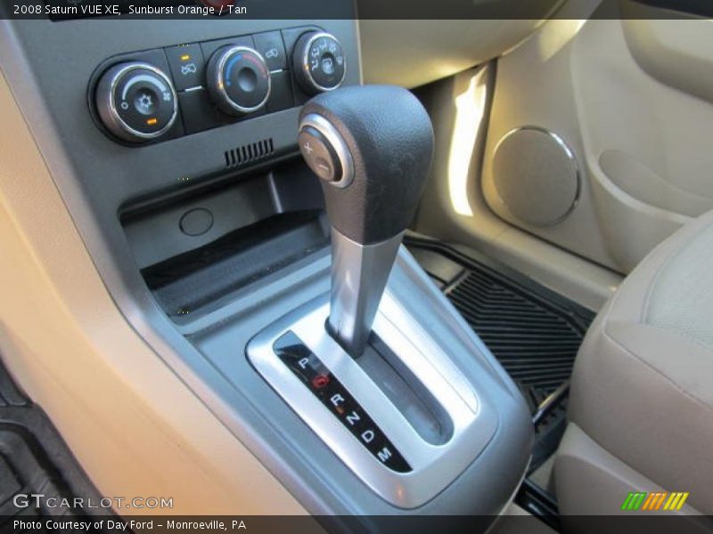 Sunburst Orange / Tan 2008 Saturn VUE XE