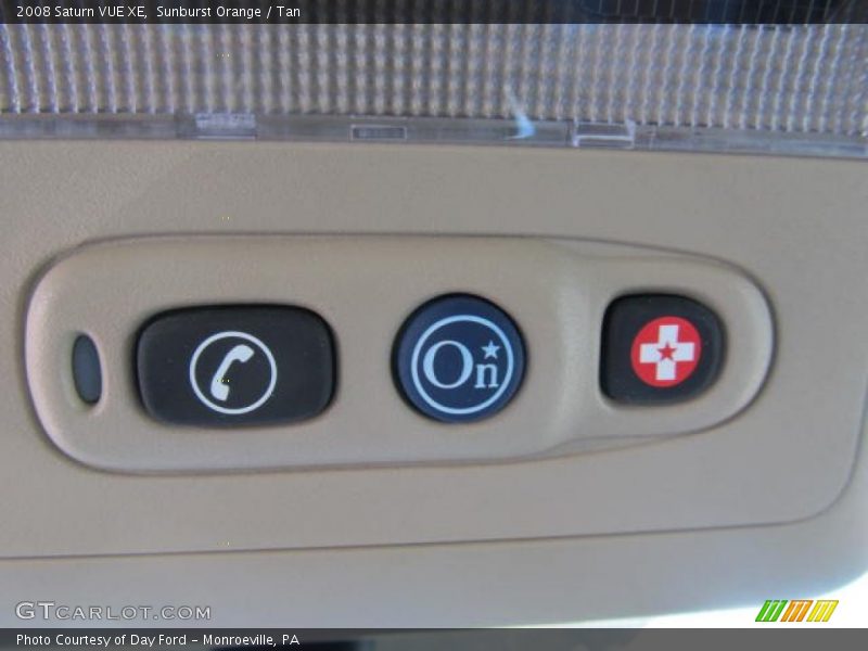 Sunburst Orange / Tan 2008 Saturn VUE XE