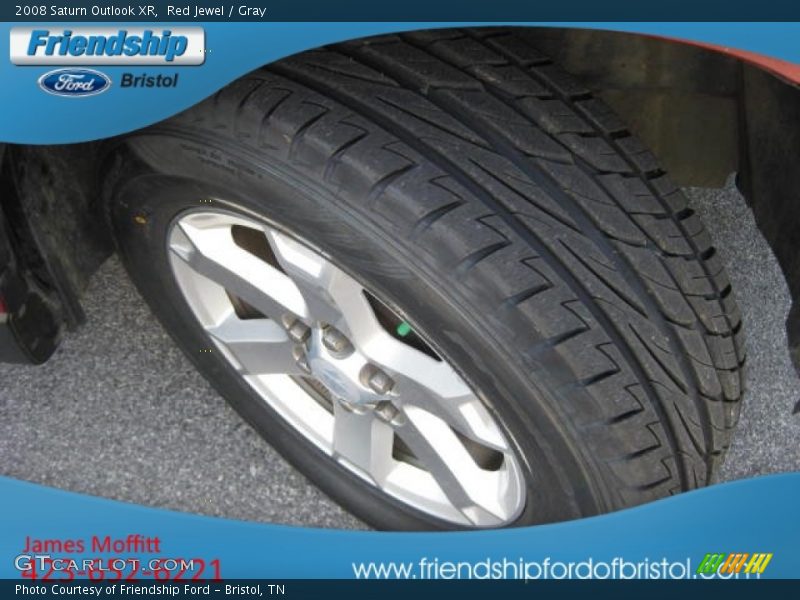 Red Jewel / Gray 2008 Saturn Outlook XR