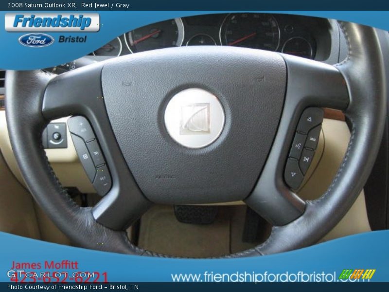 Red Jewel / Gray 2008 Saturn Outlook XR