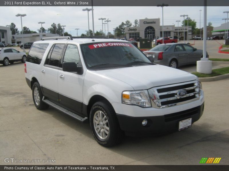 Oxford White / Stone 2011 Ford Expedition EL XL