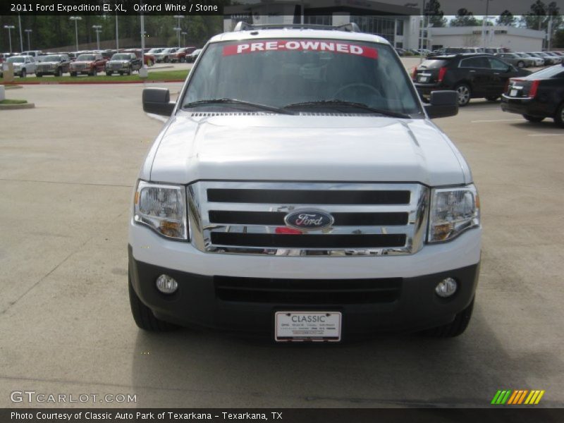 Oxford White / Stone 2011 Ford Expedition EL XL