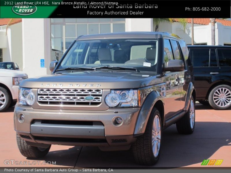 Nara Bronze Metallic / Almond/Nutmeg 2012 Land Rover LR4 HSE