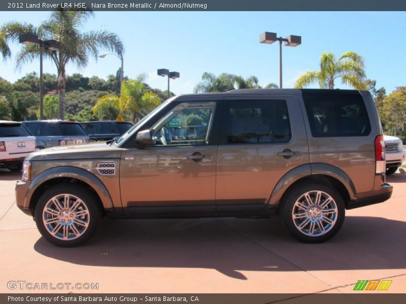 Nara Bronze Metallic / Almond/Nutmeg 2012 Land Rover LR4 HSE
