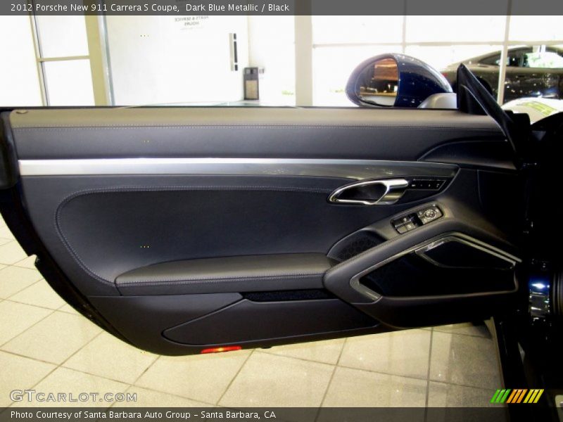 Dark Blue Metallic / Black 2012 Porsche New 911 Carrera S Coupe