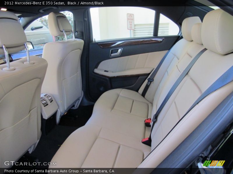 Black / Almond/Black 2012 Mercedes-Benz E 350 Sedan