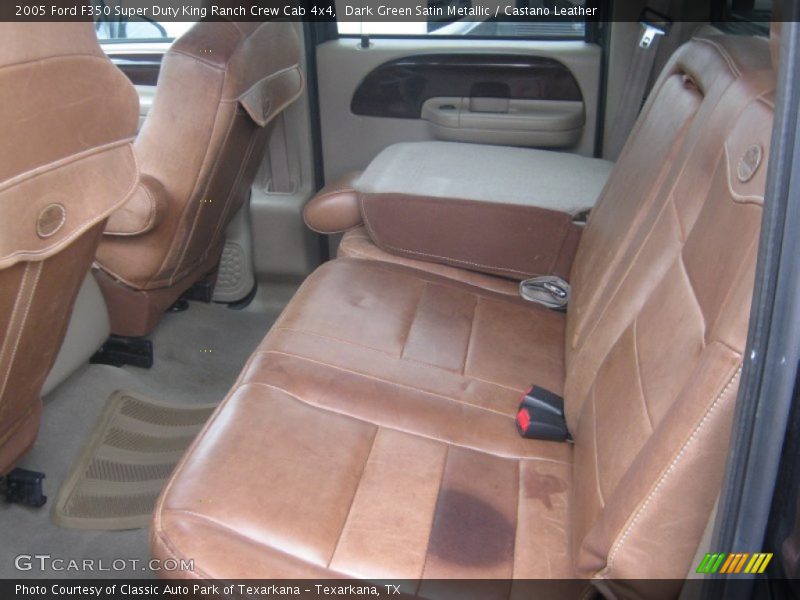 Rear Seat of 2005 F350 Super Duty King Ranch Crew Cab 4x4