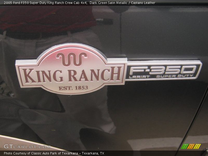  2005 F350 Super Duty King Ranch Crew Cab 4x4 Logo