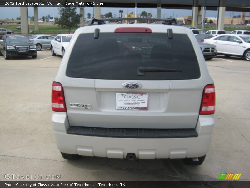 Light Sage Metallic / Stone 2009 Ford Escape XLT V6