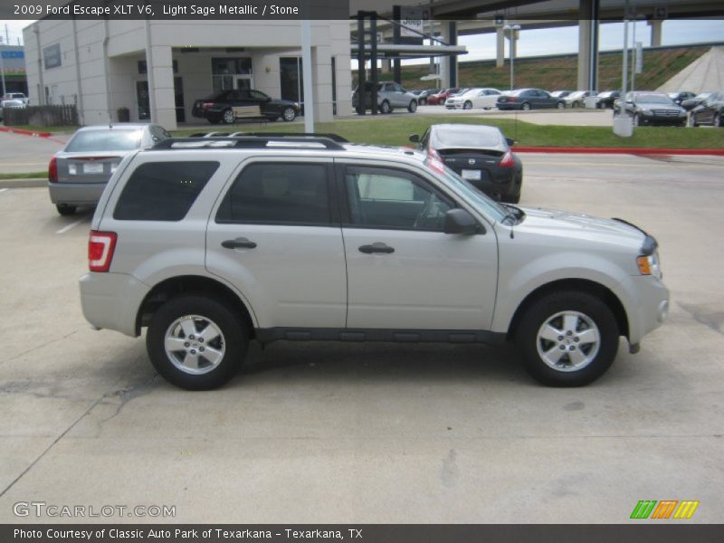 Light Sage Metallic / Stone 2009 Ford Escape XLT V6