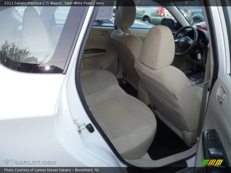 Satin White Pearl / Ivory 2011 Subaru Impreza 2.5i Wagon