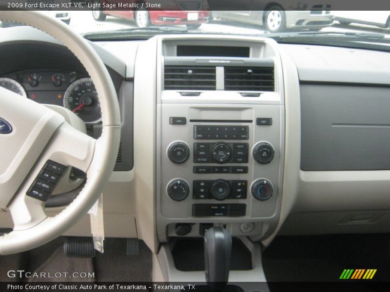 Light Sage Metallic / Stone 2009 Ford Escape XLT V6