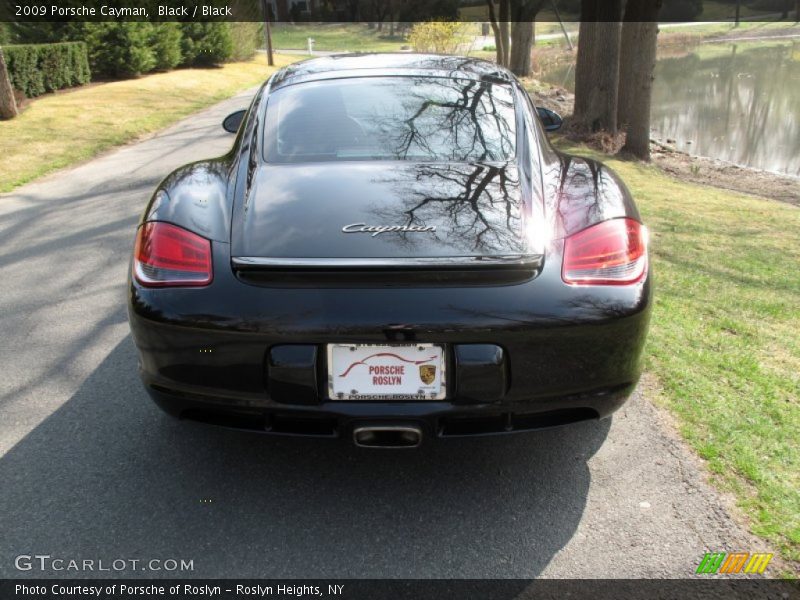 Black / Black 2009 Porsche Cayman
