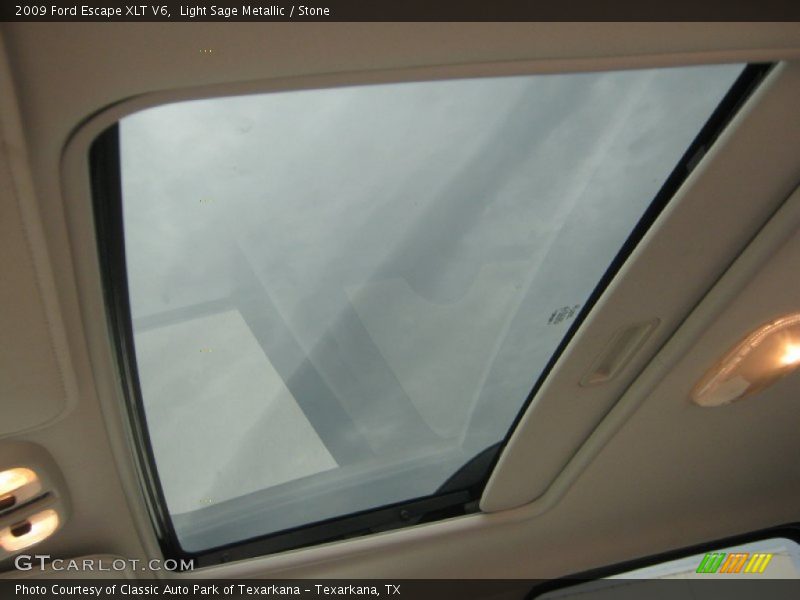 Light Sage Metallic / Stone 2009 Ford Escape XLT V6