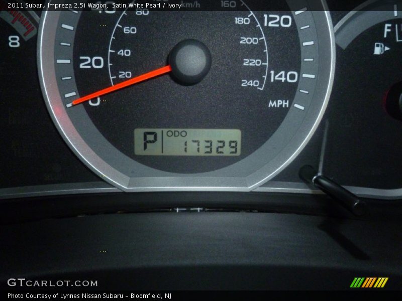 Satin White Pearl / Ivory 2011 Subaru Impreza 2.5i Wagon