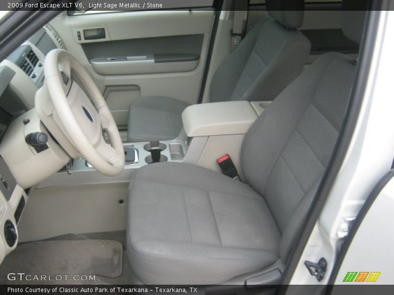 Light Sage Metallic / Stone 2009 Ford Escape XLT V6
