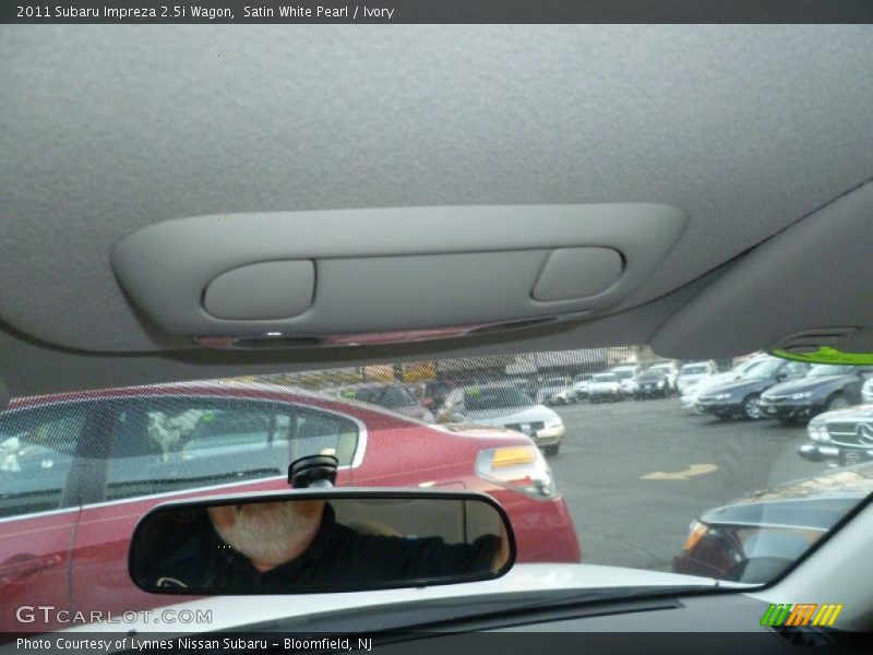 Satin White Pearl / Ivory 2011 Subaru Impreza 2.5i Wagon