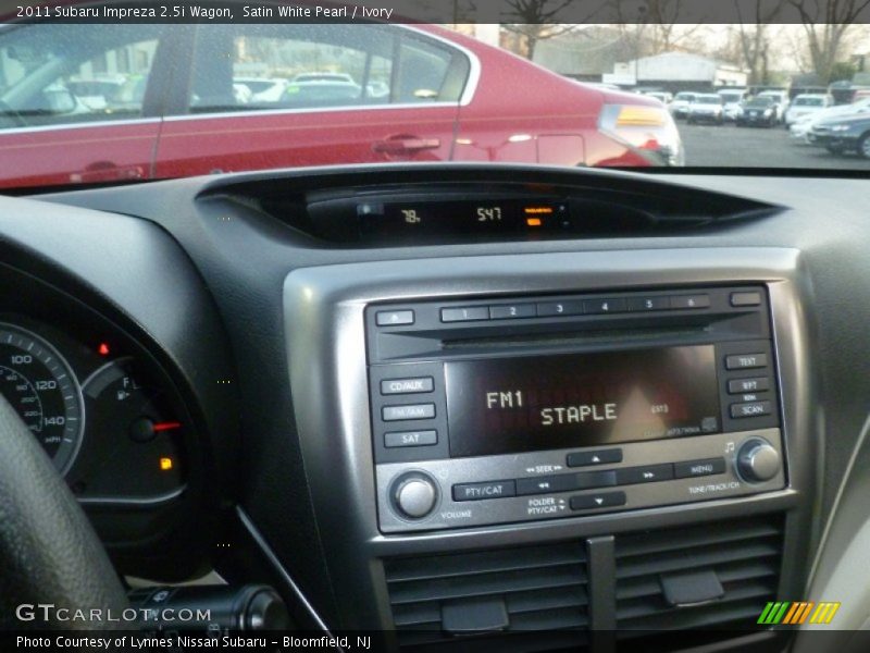 Satin White Pearl / Ivory 2011 Subaru Impreza 2.5i Wagon