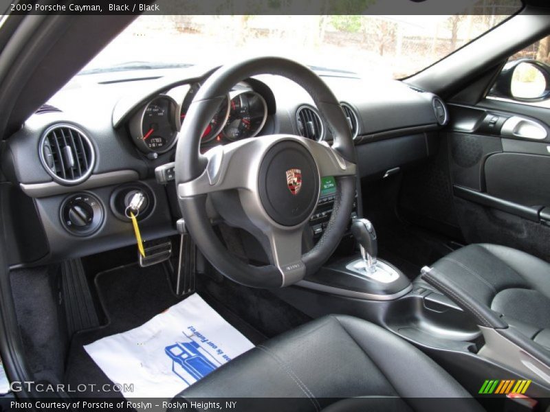 Black / Black 2009 Porsche Cayman