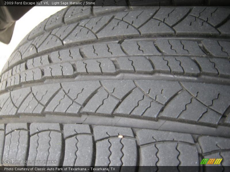 Light Sage Metallic / Stone 2009 Ford Escape XLT V6