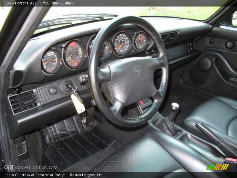  1996 911 Turbo Black Interior