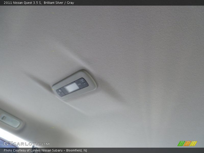 Brilliant Silver / Gray 2011 Nissan Quest 3.5 S