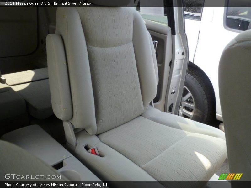 Brilliant Silver / Gray 2011 Nissan Quest 3.5 S