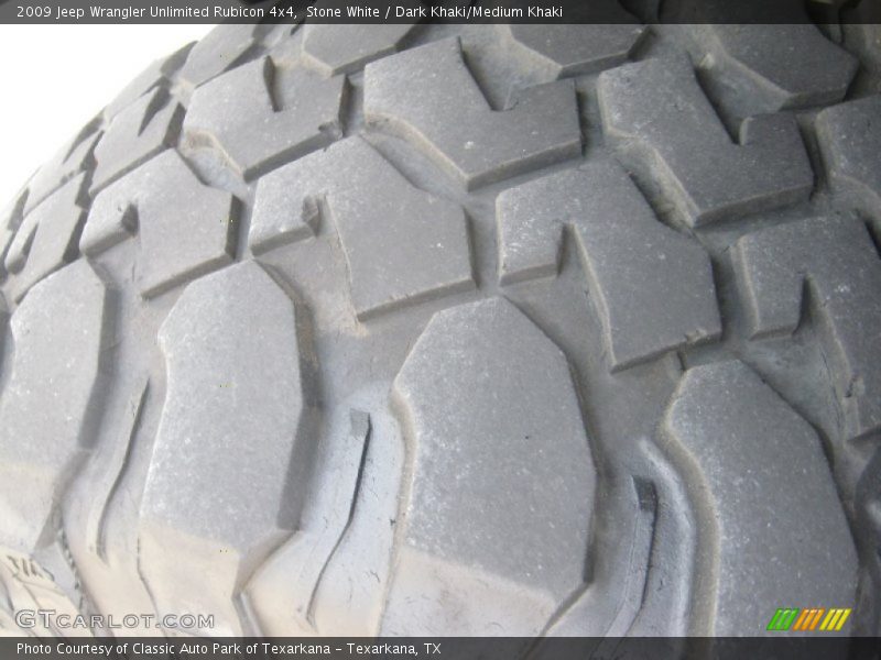 Stone White / Dark Khaki/Medium Khaki 2009 Jeep Wrangler Unlimited Rubicon 4x4