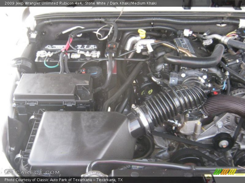 Stone White / Dark Khaki/Medium Khaki 2009 Jeep Wrangler Unlimited Rubicon 4x4