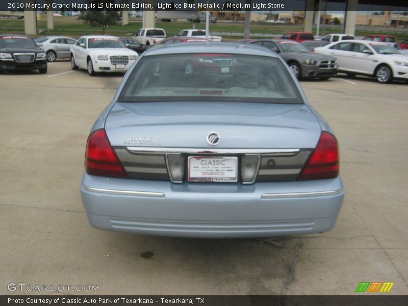 Light Ice Blue Metallic / Medium Light Stone 2010 Mercury Grand Marquis LS Ultimate Edition