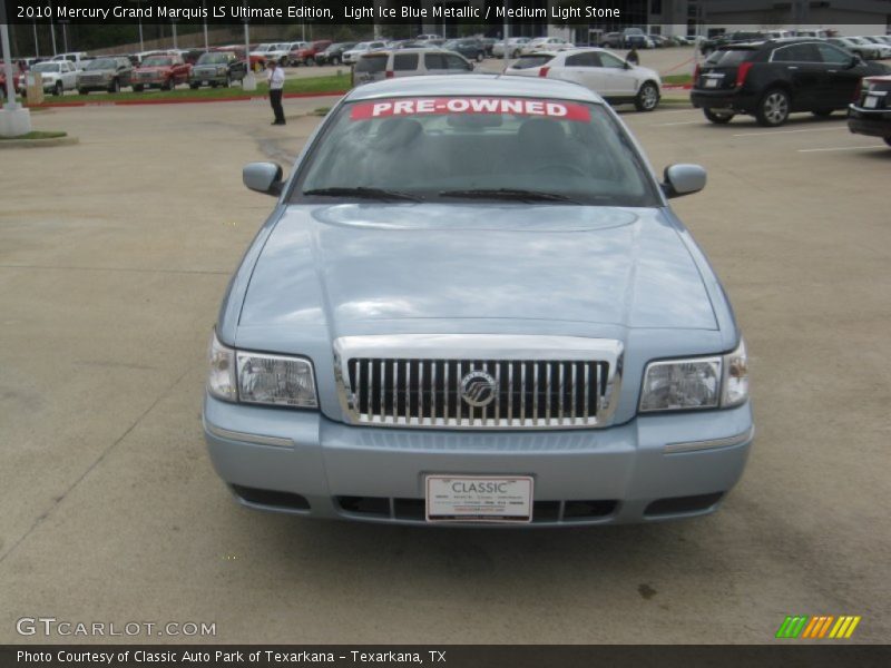 Light Ice Blue Metallic / Medium Light Stone 2010 Mercury Grand Marquis LS Ultimate Edition