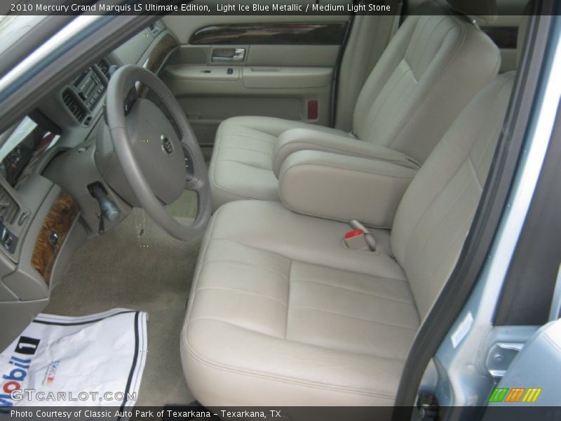 Front Seat of 2010 Grand Marquis LS Ultimate Edition