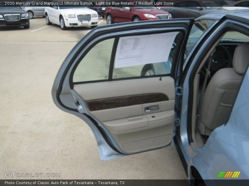 Light Ice Blue Metallic / Medium Light Stone 2010 Mercury Grand Marquis LS Ultimate Edition