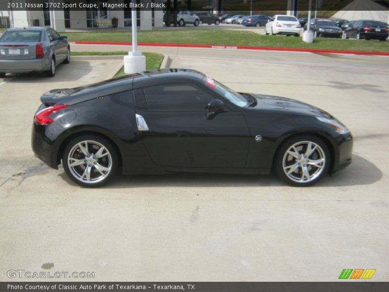 Magnetic Black / Black 2011 Nissan 370Z Sport Coupe