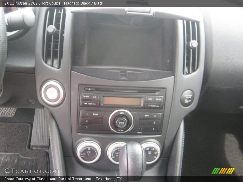 Magnetic Black / Black 2011 Nissan 370Z Sport Coupe