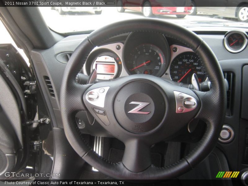 Magnetic Black / Black 2011 Nissan 370Z Sport Coupe