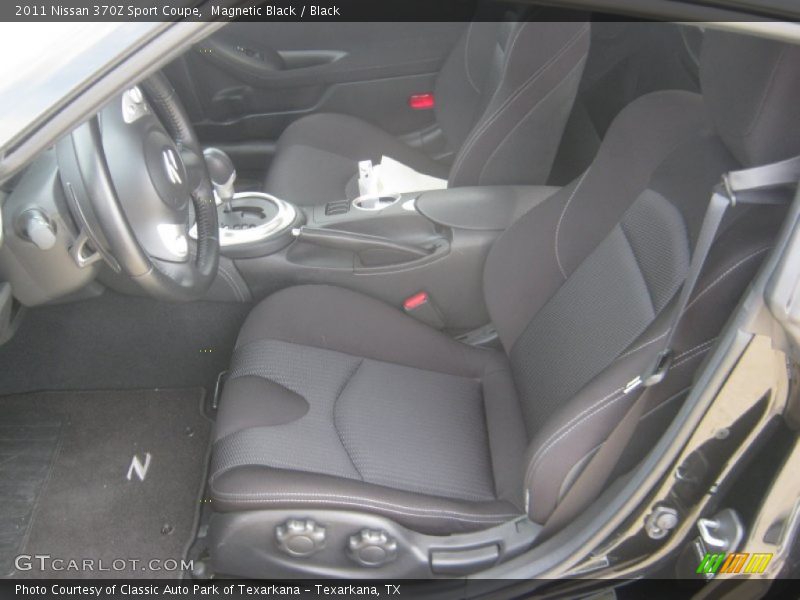 Magnetic Black / Black 2011 Nissan 370Z Sport Coupe