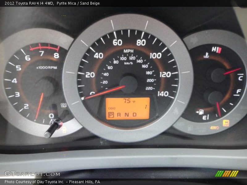 Pyrite Mica / Sand Beige 2012 Toyota RAV4 I4 4WD