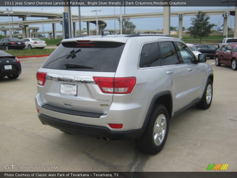 Bright Silver Metallic / Dark Graystone/Medium Graystone 2011 Jeep Grand Cherokee Laredo X Package