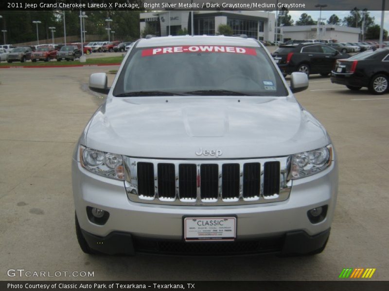 Bright Silver Metallic / Dark Graystone/Medium Graystone 2011 Jeep Grand Cherokee Laredo X Package